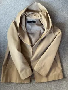 JOURNAL STANDARD グログランフードロングコート