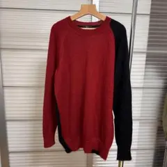 Y's ワイズ 21AW バイカラー モヘア ニットのサムネイル