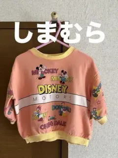 しまむら　トミカ　LITTC ディズニー　長袖　トレーナー