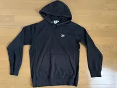 お値下げadidas ブラック パーカー M