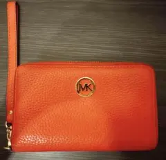 Michael Kors 長財布 リストレット付き レッド 本体のみ