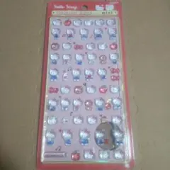 正規品 ハローキティ ボンボンドロップシール ミニ 赤