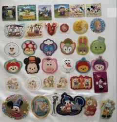 香港ディズニー　非売品　ステッカー36枚セット