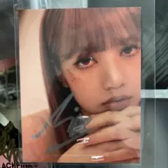 BLACKPINK LISA 直筆サイン入りチェキ リサ ブラックピンク BLACKPINK リサ 直筆サイン入りチェキ - メルカリ