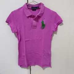 POLO RALPH LAUREN ピンク ポロシャツ XS