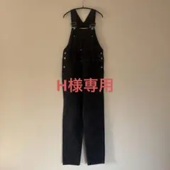 THE SHINZONE ブラックデニムオーバーオール