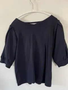 オフショルダートップス レースシースルー袖 美品お値下げ‼️