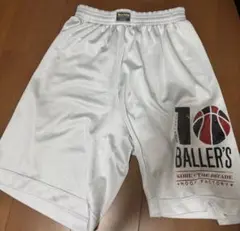 BALLER'S バスケットボールパンツ ホワイト