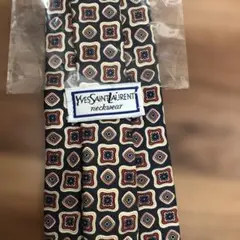 Yves Saint Laurent 幾何学模様 ネクタイ