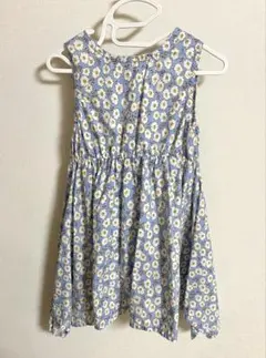 【美品】Seraph＊花柄ノースリーブワンピース95cm＊女の子のサムネイル