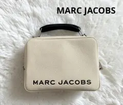 MARC JACOBSマークジェイコブス ザ ボックス ハンドバッグ アイボリー