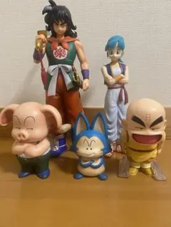 一番くじ ドラゴンボール クリリン ブルマ ヤムチャ ウーロン プーアル 5点