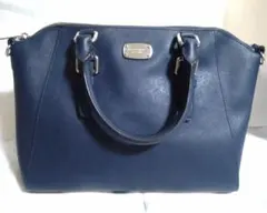 MICHAEL KORS ハンドバッグ ネイビーのサムネイル