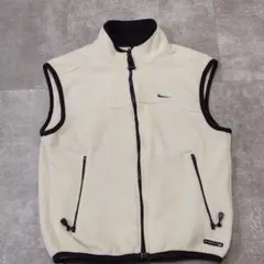 NIKE ACG フリースベスト ホワイトカラー USA製