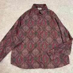 極美品⭐︎LIBERTY TANA LAWN 長袖シャツ ペイズリー柄 イギリス製のサムネイル
