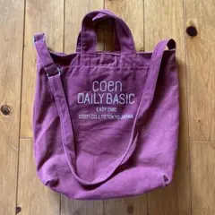 coen DAILY BASIC ショルダートートバックのサムネイル