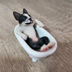 朝隈俊男 コレクション 犬の生活　フィギュア　ボストンテリア
