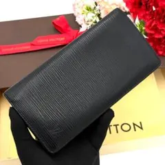 ルイヴィトン エピ 長財布 ポルトフォイユ ブラザ ブラック