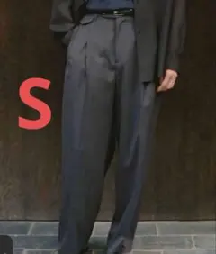 【LIDNM】summer wool slacks Sサイズのサムネイル