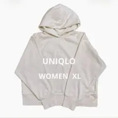 UNIQLO 　スウェットプルパーカ　 XLサイズ　オフホワイト