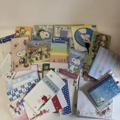 スヌーピーレターセットなど