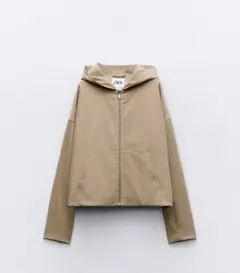 zara フードボンバージャケット　S マウンテンパーカー　新品未使用