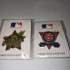 MLBピンバッチ KANEBO FOODSノベルティ