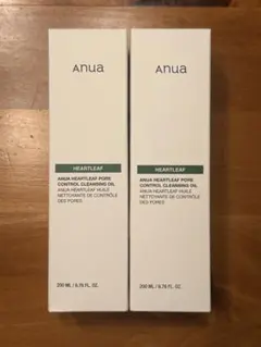 新品未使用　アヌア クレンジングオイル　HEARTLEAF　200ml 2本