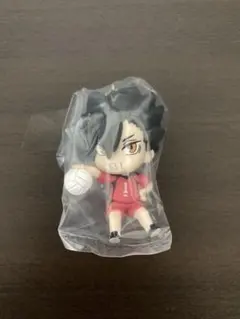 【新品未使用】 でふぉフィグ！ ハイキュー!! 音駒高校キーホルダー 黒尾鉄朗