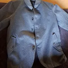 THE SHOP TK グレー ボタン付きジャケット