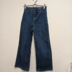 ユニクロ　UNIQLO　ハイウエストデニムパンツ