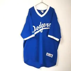 majestic ドジャース ベースボール ユニフォームのサムネイル