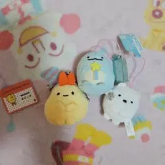 新品タグ付き匿名配送 プライズ品 すみっコぐらし とかげ？ しろくま えびふらい