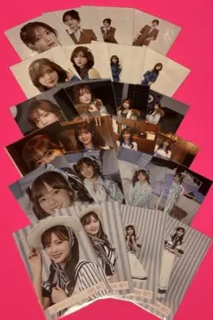 松本和子 櫻坂46 生写真 摩擦係数 新参者 ギンガムチェック 20種コンプ
