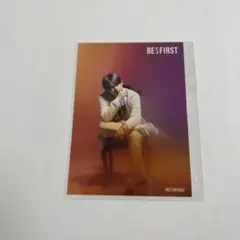 BE:FIRST MANATO ブロマイド