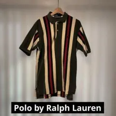 Polo by Ralph Lauren ストライプポロシャツ M
