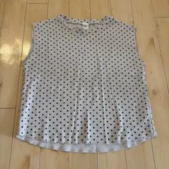 夏服！mystic Omehaaki ドット柄 半袖トップス Fサイズのサムネイル