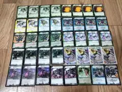 デュエルマスターズ 　シノビドルゲーザ　デッキ　旧枠統一