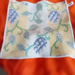 FEILER 花柄タオルハンカチ 約25cm