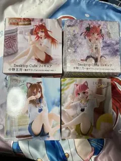 五等分の花嫁 Desktop Cuteフィギュア 4点セット
