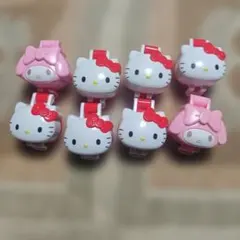 ハローキティ　平成レトロ　ペットボトルキャップ　8個セット