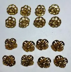 早い物勝ち！4分 x 20枚【菊紋金具】 祭り、神殿、神輿、仏壇、真鍮