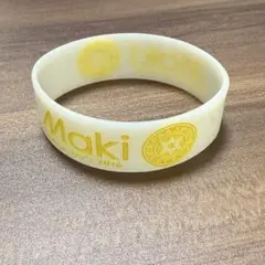 Maki 2016 ラバーバンド ホワイト イエロー