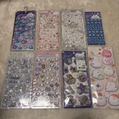 正規品　シマエナガ　ボンボンドロップシール　プチドロ　タイル　うるちゅる