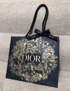 【超美品】ディオールキラキラリボン付きショッパー