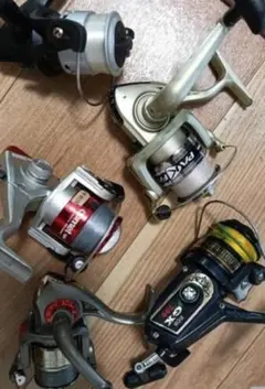 スピニングリール 5個セットまとめて！ - メルカリ