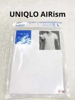 AIRism デオドラントメッシュ　VネックT 半袖　Lサイズ　新品