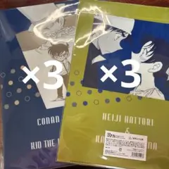 名探偵コナン クリアファイル 6枚セット コナン 怪盗キッド A4サイズ