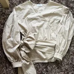 ブレンヘイム BLENHEIM ベージュシャツ Sのサムネイル
