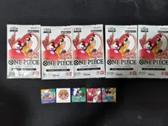 ワンピースカードゲーム ROUND1 プロモーションパック 5パック 未サーチ
